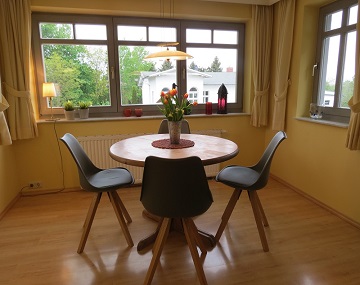 Ferienwohnung Spatz Seebad Zinnowitz Essplatz